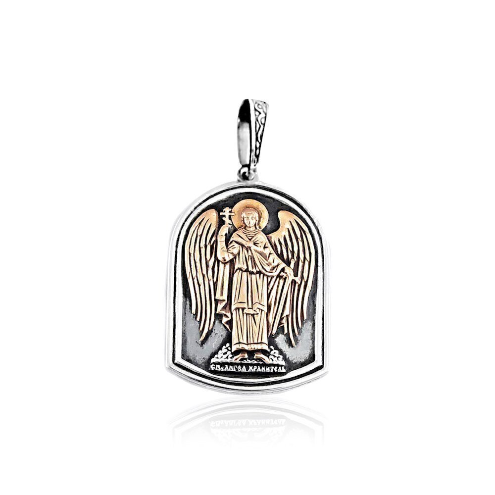 Купить Образ из серебра "Ангел-Хранитель" (3989)
